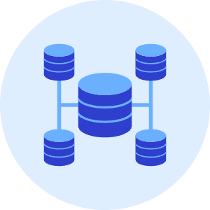 Databse Network Icon from Kameleon Duo - Free Set