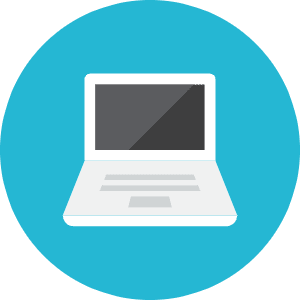 Laptop Icon from Kameleon Colors - Free Set