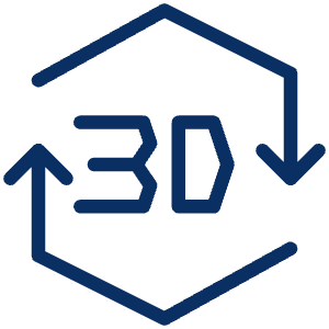 3D Sync Icon from Cyber Duotone - Free Set
