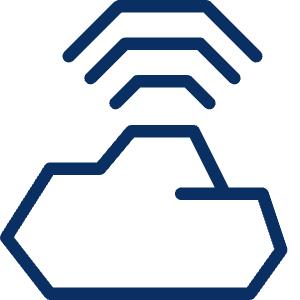 Cloud Wifi Network Icon from Cyber Line - Free Set