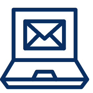 Email Laptop Icon from Cyber Line - Free Set