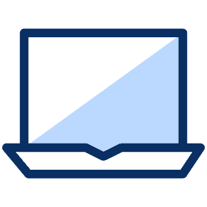 Laptop 2 Icon from Cyber Duotone - Free Set