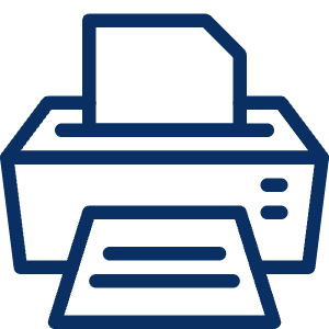 Printer 3 Icon from Cyber Line - Free Set