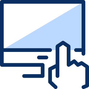 Programming Touchscreen Icon from Cyber Duotone - Free Set