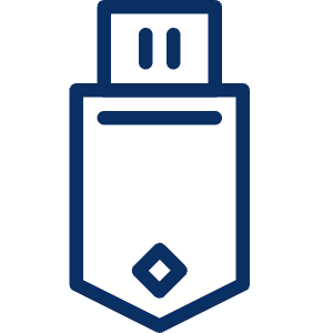 Usb Flash Drive Icon from Cyber Line - Free Set