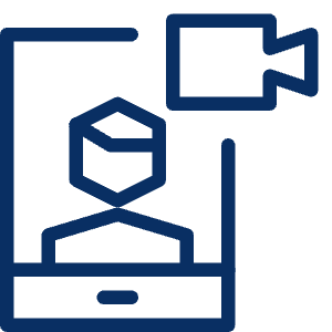 Video Meeting Phone Icon from Cyber Line - Free Set
