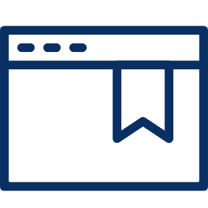 Window Bookmark Icon from Cyber Line - Free Set