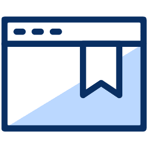 Window Bookmark Icon from Cyber Duotone - Free Set