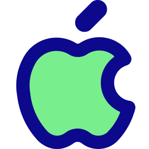 Apple Logo Icon from Core Pop - Free Set