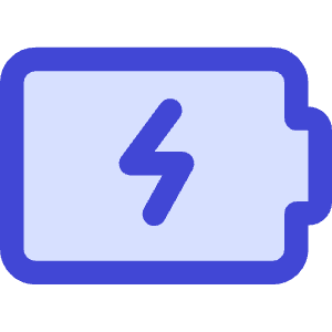 Battery Charging Icon from Core Duo - Free Set