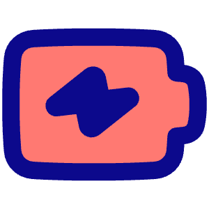 Battery Charging Icon from Plump Pop - Free Set