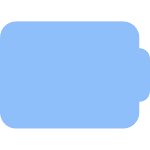 Battery Empty 1 Icon from Core Flat - Free Set