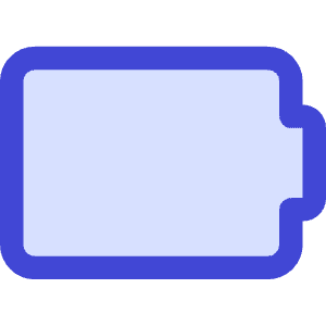 Battery Empty 1 Icon from Core Duo - Free Set