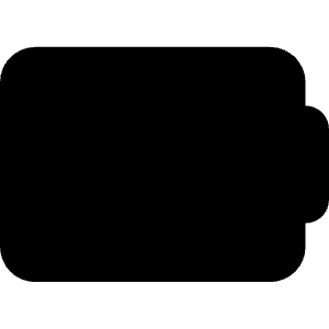 Battery Empty 1 Icon from Core Solid - Free Set