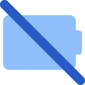 Battery Empty 2 Icon from Core Flat - Free Set
