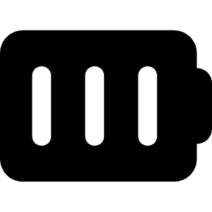 Battery Full 1 Icon from Core Solid - Free Set