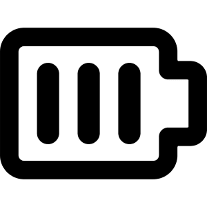 Battery Full 1 Icon from Core Remix - Free Set