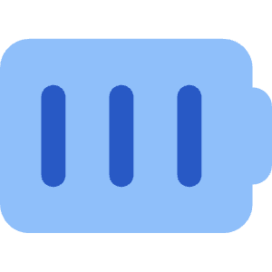 Battery Full 1 Icon from Core Flat - Free Set