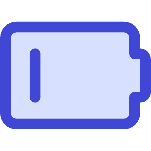 Battery Low 1 Icon from Core Duo - Free Set