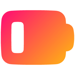 Battery Low 1 Icon from Plump Gradient - Free Set