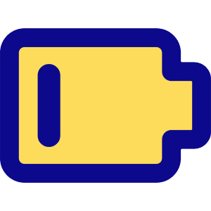 Battery Low 1 Icon from Core Pop - Free Set