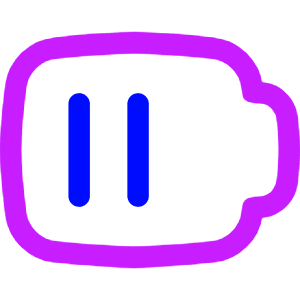 Battery Medium 1 Icon from Flex Neon - Free Set