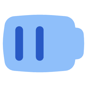 Battery Medium 1 Icon from Flex Flat - Free Set