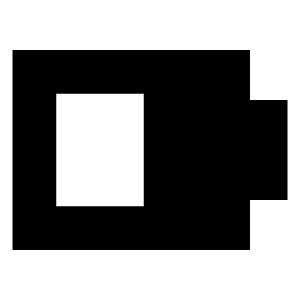 Battery Medium 3 Icon from Sharp Solid - Free Set