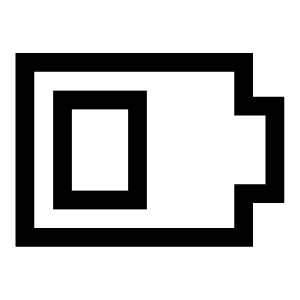 Battery Medium 3 Icon from Sharp Line - Free Set