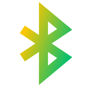 Bluetooth Icon from Sharp Gradient- Free Set