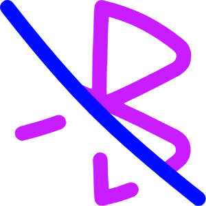 Bluetooth Disabled Icon from Flex Neon - Free Set