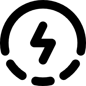 Charging Icon from Micro Line - Free Set