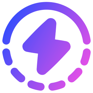 Charging Icon from Plump Gradient - Free Set