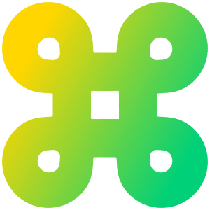 Command Icon from Plump Gradient - Free Set