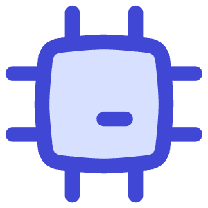 Computer Chip 1 Icon from Flex Duo - Free Set