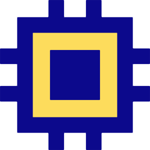 Computer Chip 1 Icon from Sharp Pop - Free Set