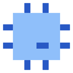 Computer Chip 1 Icon from Sharp Flat - Free Set