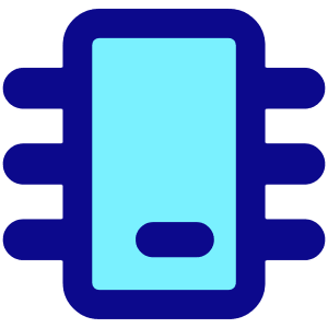 Computer Chip 2 Icon from Core Pop - Free Set