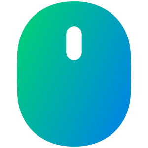 Computer Mouse Wireless Icon from Plump Gradient - Free Set