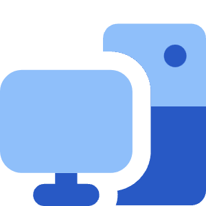 Computer Pc Desktop Icon from Core Flat - Free Set