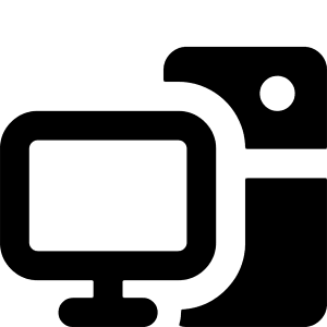 Computer Pc Desktop Icon from Core Remix - Free Set