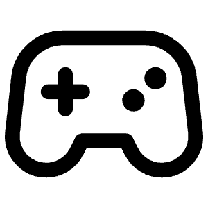 Controller 1 Icon from Core Line - Free Set