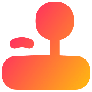 Controller Stick Icon from Flex Gradient - Free Set