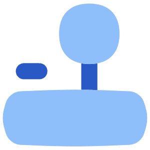 Controller Stick Icon from Flex Flat - Free Set