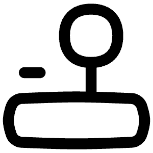 Controller Stick Icon from Flex Line - Free Set