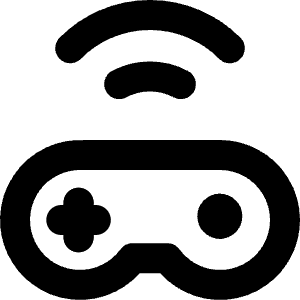 Controller Wireless Icon from Micro Line - Free Set