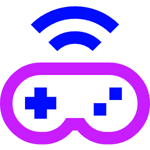 Controller Wireless Icon from Sharp Neon - Free Set