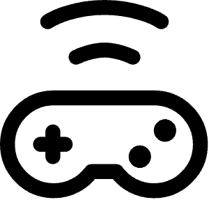 Controller Wireless Icon from Core Line - Free Set