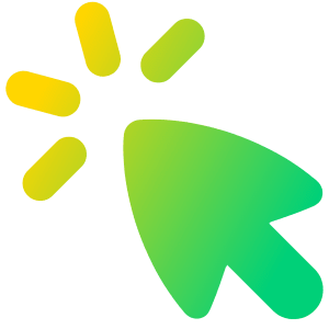 Cursor Click Icon from Flex Gradient - Free Set