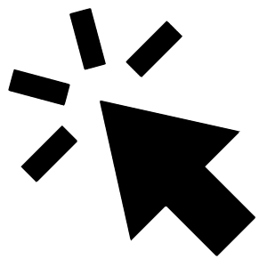 Cursor Click Icon from Sharp Solid - Free Set